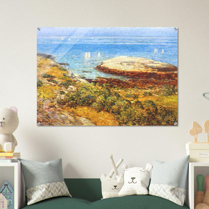 Early morning calm - Childe Hassam Acrylic Print - 70x100 cm / 28x40″ inches | Childe Hassam Wall Art | Childe Hassam Prints