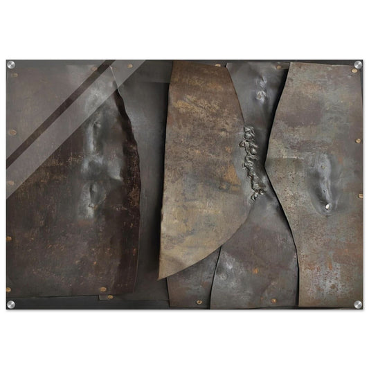 Iron - 1960 - Alberto Burri Acrylic Print - 70x100 cm / 28x40″ inches