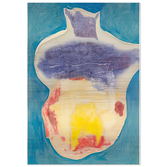 Narcissus, 1963- - Helen Frankenthaler Brushed Aluminum Print - 70x100 cm / 28x40 inches | Helen Frankenthaler Aluminum Print | Helen Frankenthaler Prints