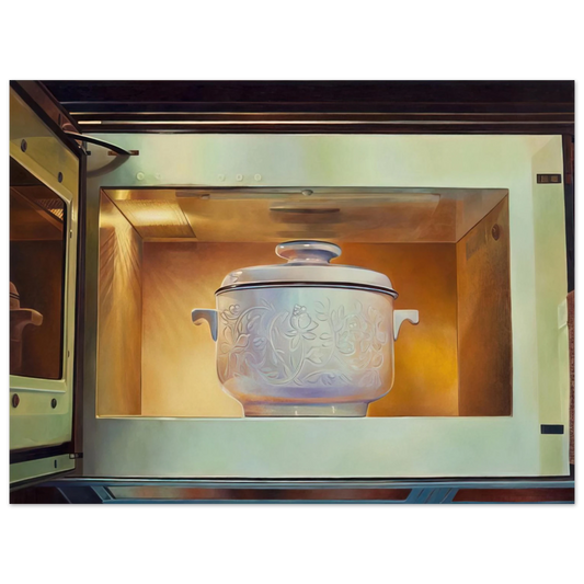 Mary Pratt - Romancing the Casserole - 1985 Fine Art Poster - Default Title