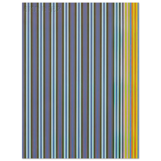 Gene Davis - Jack-in-the-Box - 1969 Fine Art Poster - Default Title