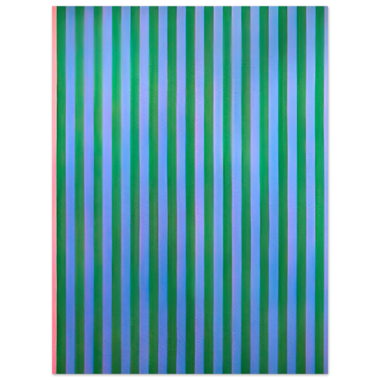 Gene Davis - Pink Stripe - 1960 Fine Art Poster - Default Title