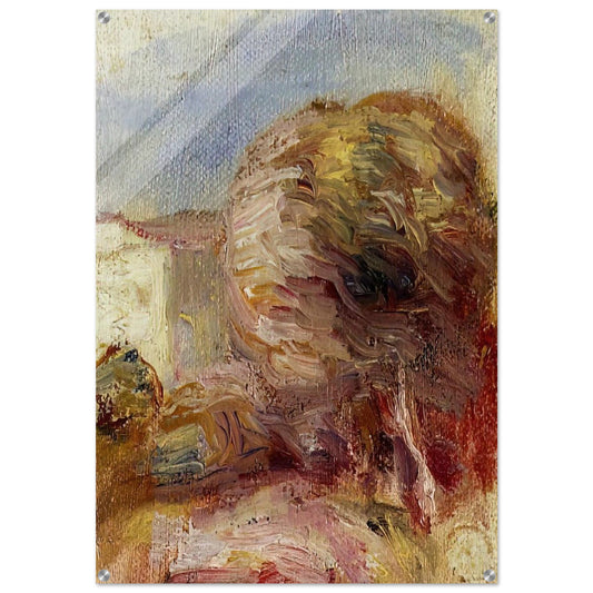 La Poste at Cagnes - Pierre-Auguste Renoir Acrylic Print - 70x100 cm / 28x40″ inches