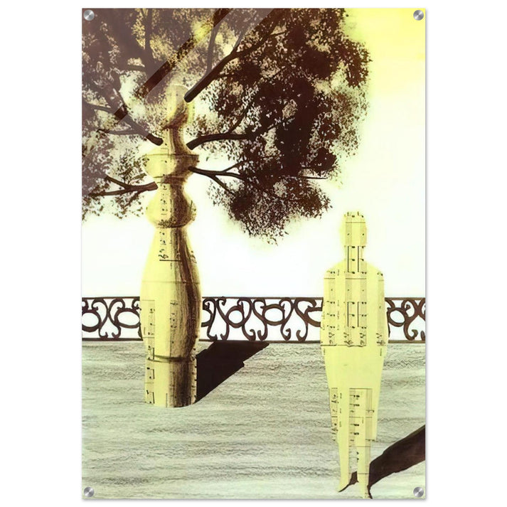 UNTITLED - Rene Magritte Acrylic Print - 70x100 cm / 28x40″ inches