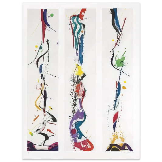 Sam Francis - Untitled  Lembark I92  Fine Art Poster - Default Title