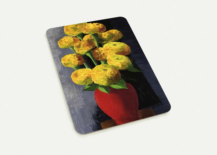 FLOWERS AND SHELLS 1919 By Moise Kisling Pack of 10 Post Cards | Moise Kisling Post Cards | A6 (10.5 x 14.8 cm) - 4.1 x 5.8 inches