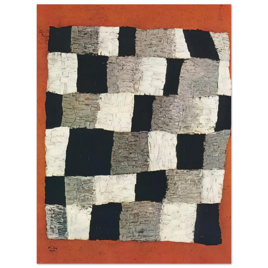 Paul Klee - RHYTHMIC RYTHMICAL 1930 Fine Art Poster - Default Title
