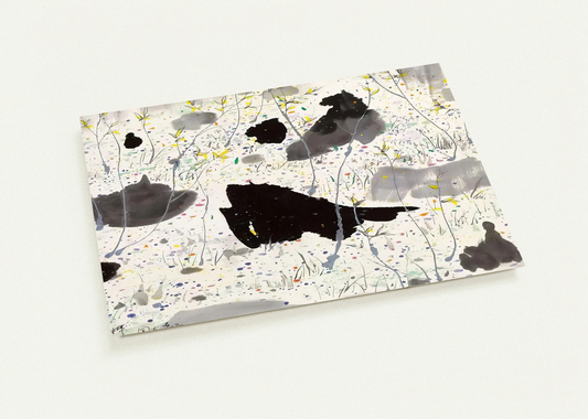 Blossom Out - 1986 By Wu Guanzhong Pack of 10 Post Cards | Wu Guanzhong Post Cards | A6 (10.5 x 14.8 cm) - 4.1 x 5.8 inches