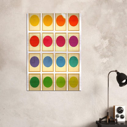 Constellations - 1974 - Max Bill Brushed Aluminum Print - 70x100 cm / 28x40 inches | Max Bill Aluminum Print | Max Bill Prints