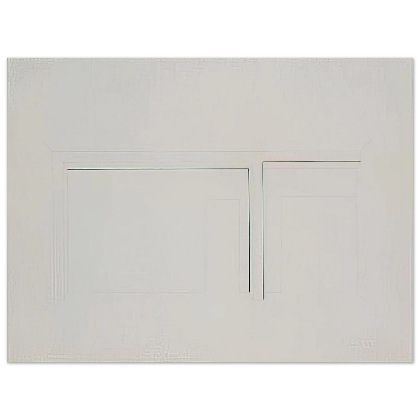 Fred Sandback - Untitled - 1983 Fine Art Poster - Default Title