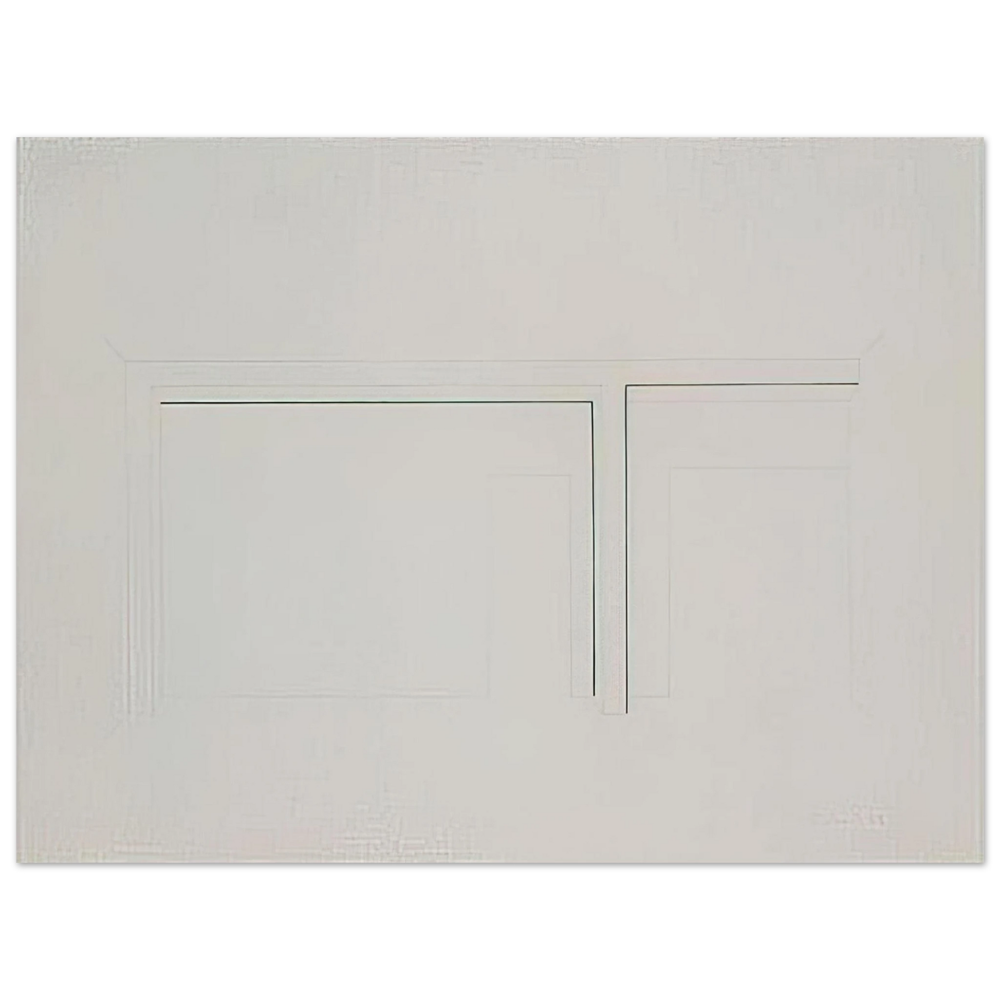 Fred Sandback - Untitled - 1983 Fine Art Poster - Default Title