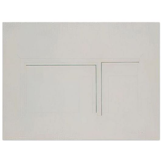 Fred Sandback - Untitled - 1983 Fine Art Poster - Default Title