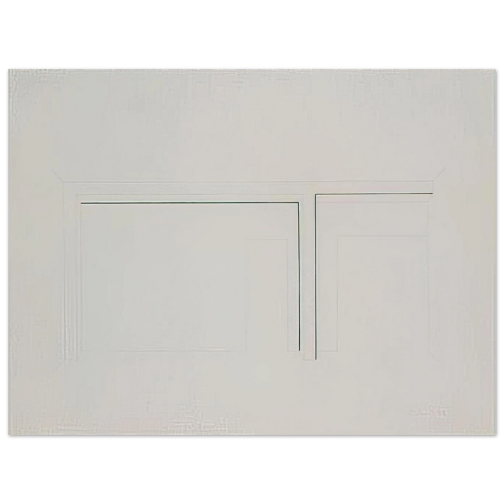 Fred Sandback - Untitled - 1983  75x100 cm / 30x40inches Fine Art Poster