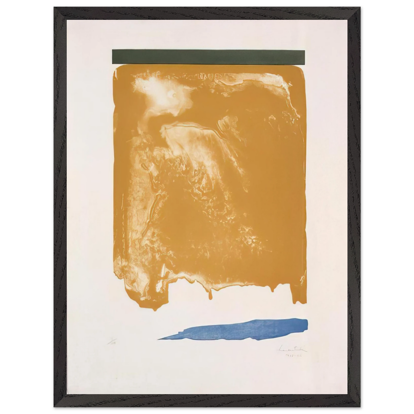 Helen Frankenthaler - Persian Garden - 1966 Wall art - A3 (29.7 x 42  cm) - Fine Art Poster - -