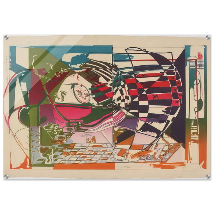 Double Somersault - 1972 - Dieter Roth Acrylic Print - 70x100 cm / 28x40″ inches