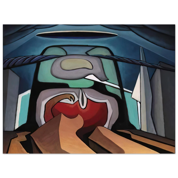 Lawren Harris - LSH 21 - 1942  75x100 cm / 30x40inches Fine Art Poster