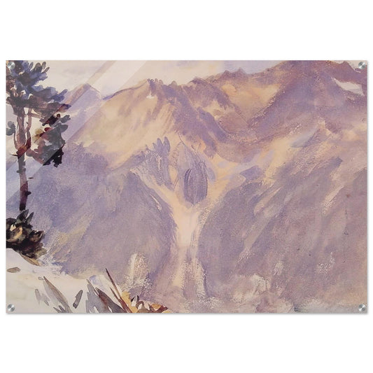 The Tyrol - John Singer Sargent Acrylic Print - 70x100 cm / 28x40″ inches | John Singer Sargent Wall Art | John Singer Sargent Prints
