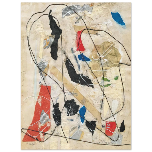 Anne Ryan - Number 236 - Abstract Expressionism Fine Art Poster - Default Title