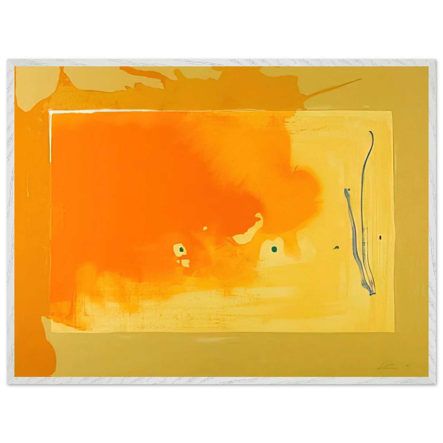 Helen Frankenthaler - Bilbao - 1998 Wall art - A2 (42 x 59.4  cm) - Fine Art Poster - -