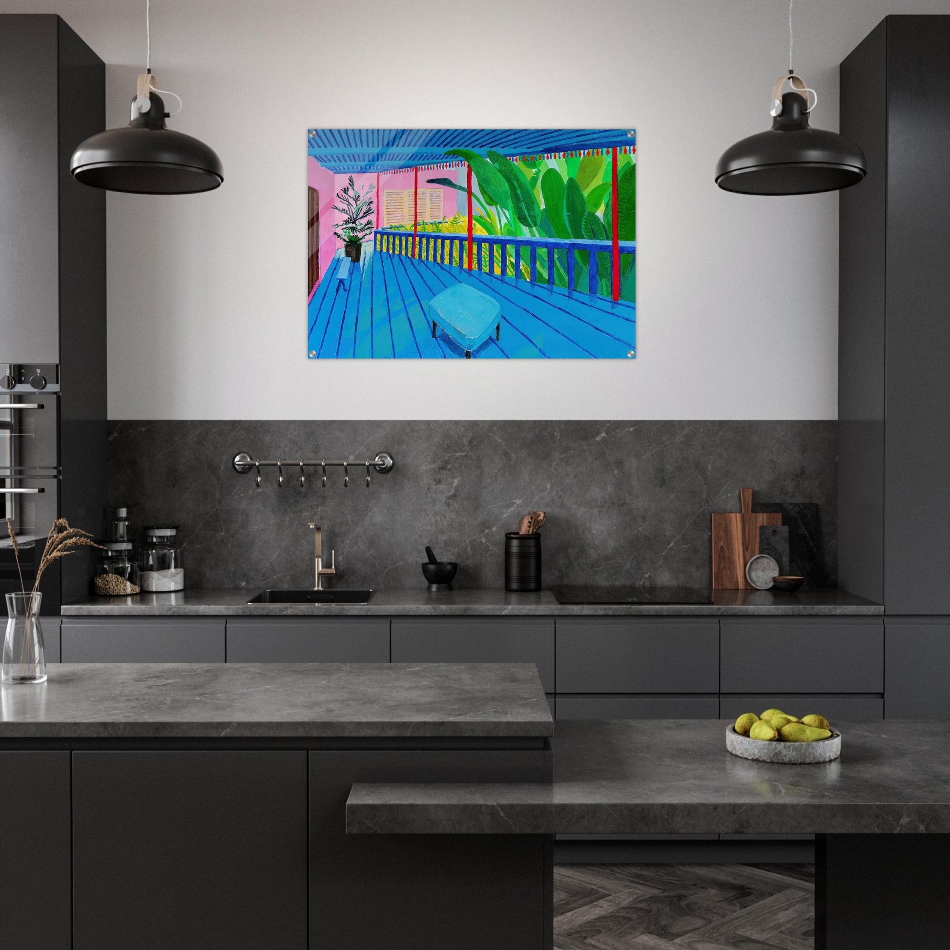 David Hockney - David Hockney Acrylic Print - 70x100 cm / 28x40″ inches | David Hockney Wall Art | David Hockney Prints