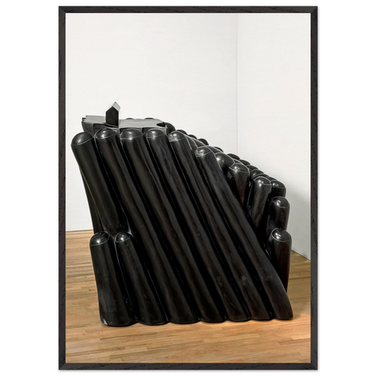 FEMME MAISON 1981 - Louise Bourgeois Framed Art Print – Black Wooden Frame - Default Title - -Framed Art Print