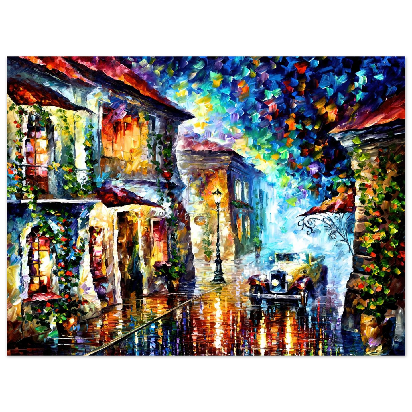 Leonid Afremov - Leonid Afremov Fine Art Poster - 13x18 cm / 5x7 inches