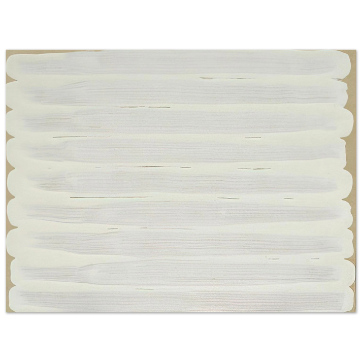 Robert Ryman - Untitled - 1965  75x100 cm / 30x40inches Fine Art Poster
