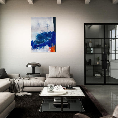 Edge of Day - 1961 - Theodoros Stamos Brushed Aluminum Print - 70x100 cm / 28x40 inches | Theodoros Stamos Aluminum Print | Theodoros Stamos Prints