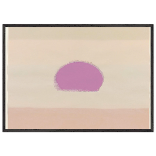 Untitled  from Sunset - Andy Warhol Framed Art Print – Black Wooden Frame - Default Title - -Framed Art Print