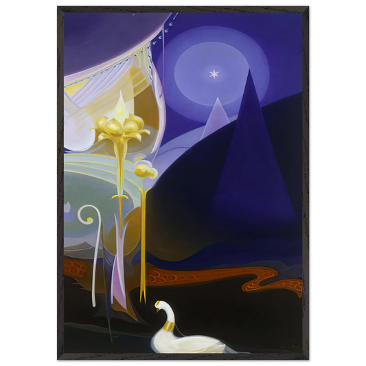 Untitled - 1931 - Agnes Lawrence Pelton Framed Art Print – Black Wooden Frame - Default Title - -Framed Art Print