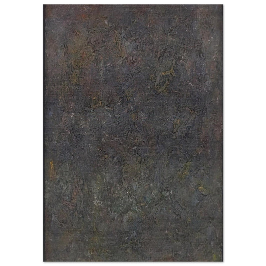 BRUNO 1982 - Milton Resnick Brushed Aluminum Print - 70x100 cm / 28x40 inches | Milton Resnick Aluminum Print | Milton Resnick Prints