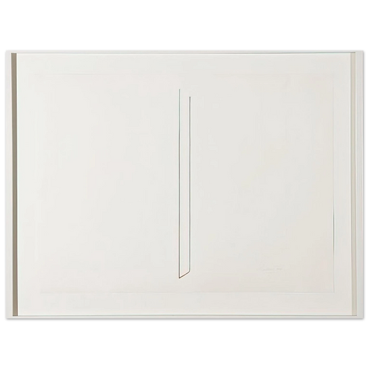 Fred Sandback - Untitled - 1975 Fine Art Poster - Default Title