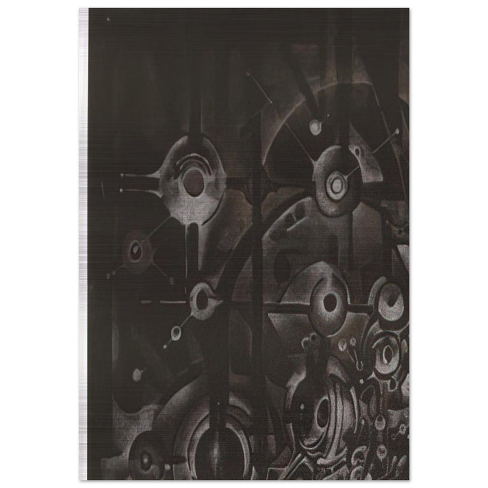 UNTITLED 1998 - Lee Bontecou Brushed Aluminum Print - 70x100 cm / 28x40 inches | Lee Bontecou Aluminum Print | Lee Bontecou Prints