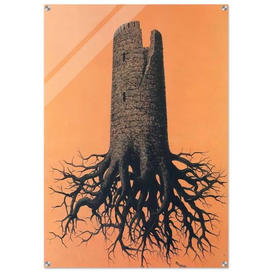 ALMAYER S FOLLY 1951 - Rene Magritte Acrylic Print - 70x100 cm / 28x40″ inches | Rene Magritte Wall Art | Rene Magritte Prints