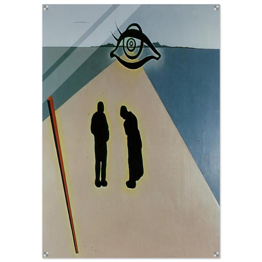 THE EYE OF THE ANGELUS - Salvador Dali Acrylic Print - 70x100 cm / 28x40″ inches | Salvador Dali Wall Art | Salvador Dali Prints