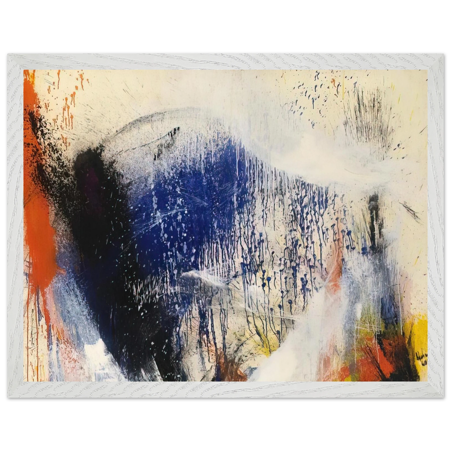 Helen Frankenthaler - Untitled - 1960 Wall art - 30x40 cm / 12x16 inches - Fine Art Poster - -