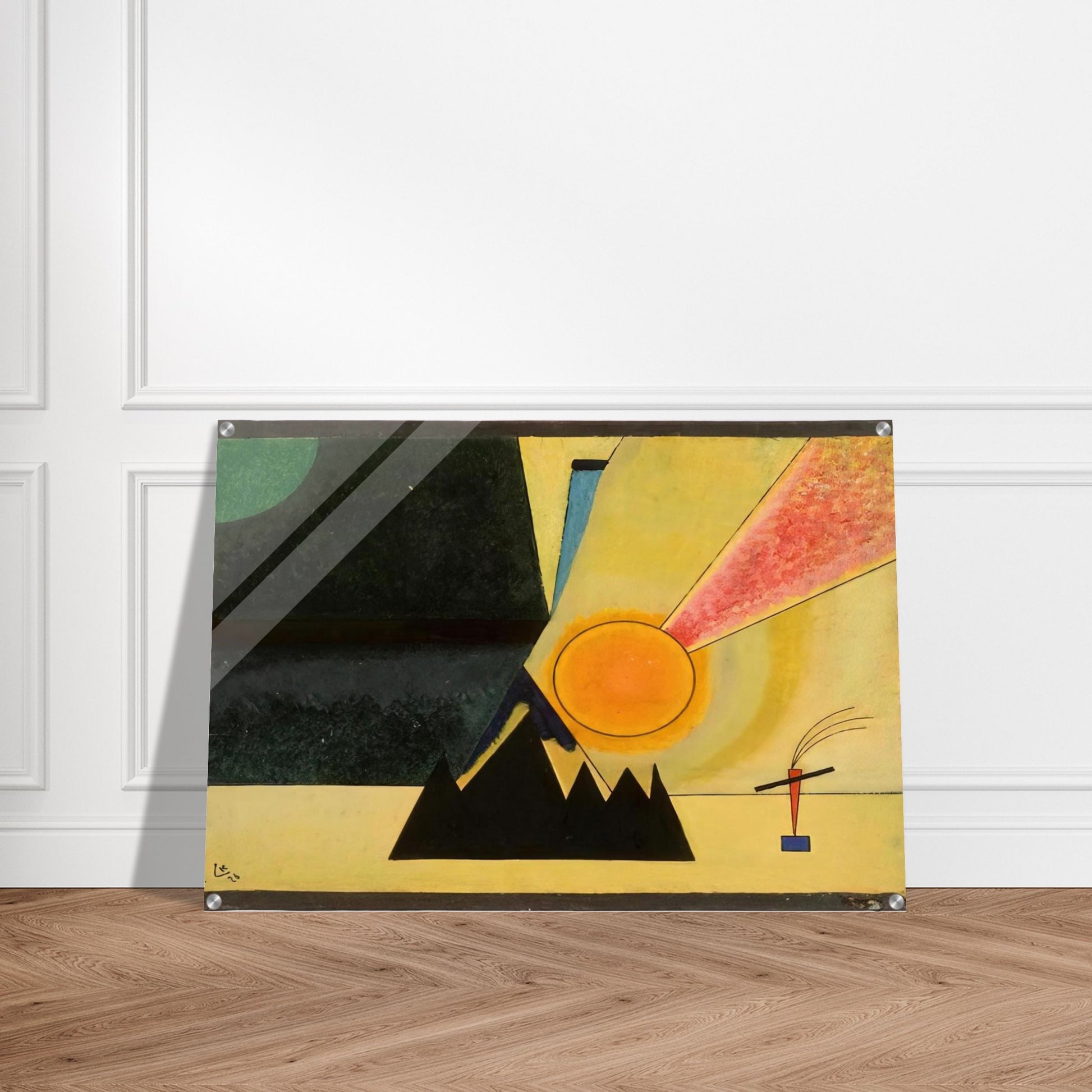 DEVELOPMENT 1926 - Wassily Kandinsky Acrylic Print - 70x100 cm / 28x40″ inches | Wassily Kandinsky Wall Art | Wassily Kandinsky Prints