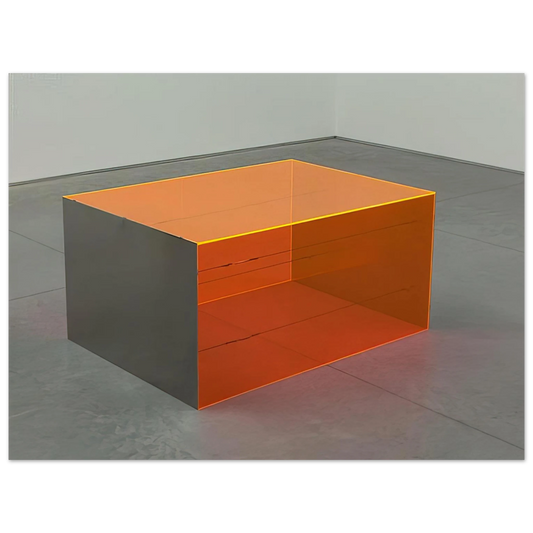 Donald Judd - Untitled - 1965 Fine Art Poster - Default Title