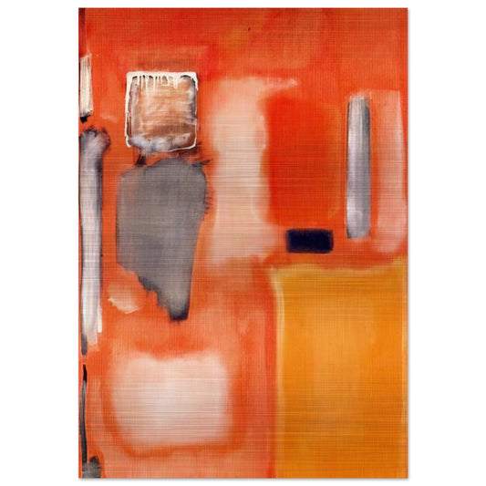 No. 19 - 1949 - Mark Rothko Brushed Aluminum Print - 70x100 cm / 28x40 inches | Mark Rothko Aluminum Print | Mark Rothko Prints