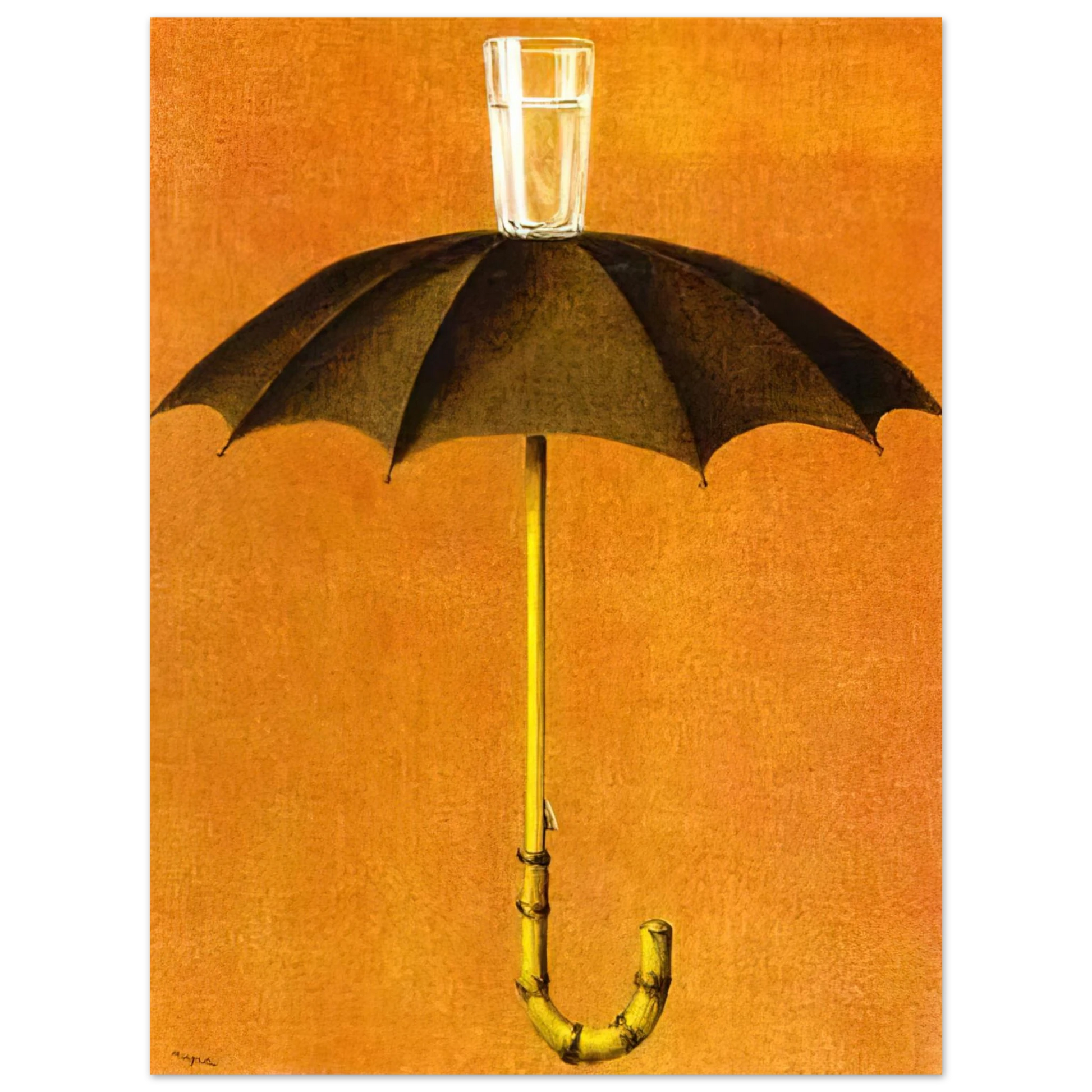 Rene Magritte - HEGEL S HOLIDAY 1958 Fine Art Poster - Default Title