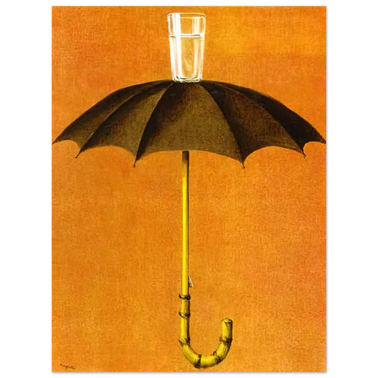 Rene Magritte - HEGEL S HOLIDAY 1958 Fine Art Poster - Default Title