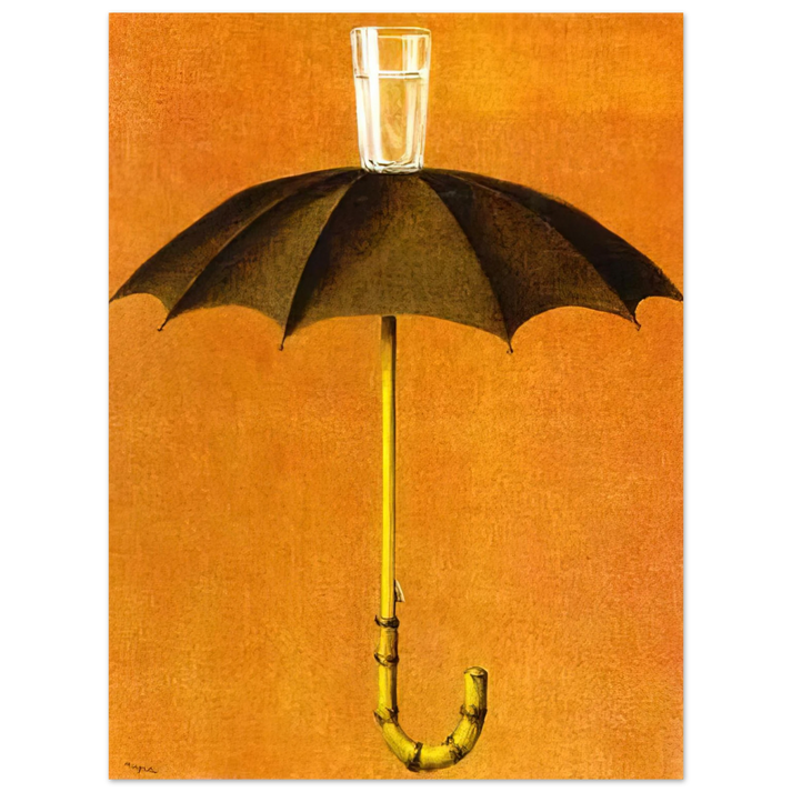 Rene Magritte - HEGEL S HOLIDAY 1958  75x100 cm / 30x40inches Fine Art Poster