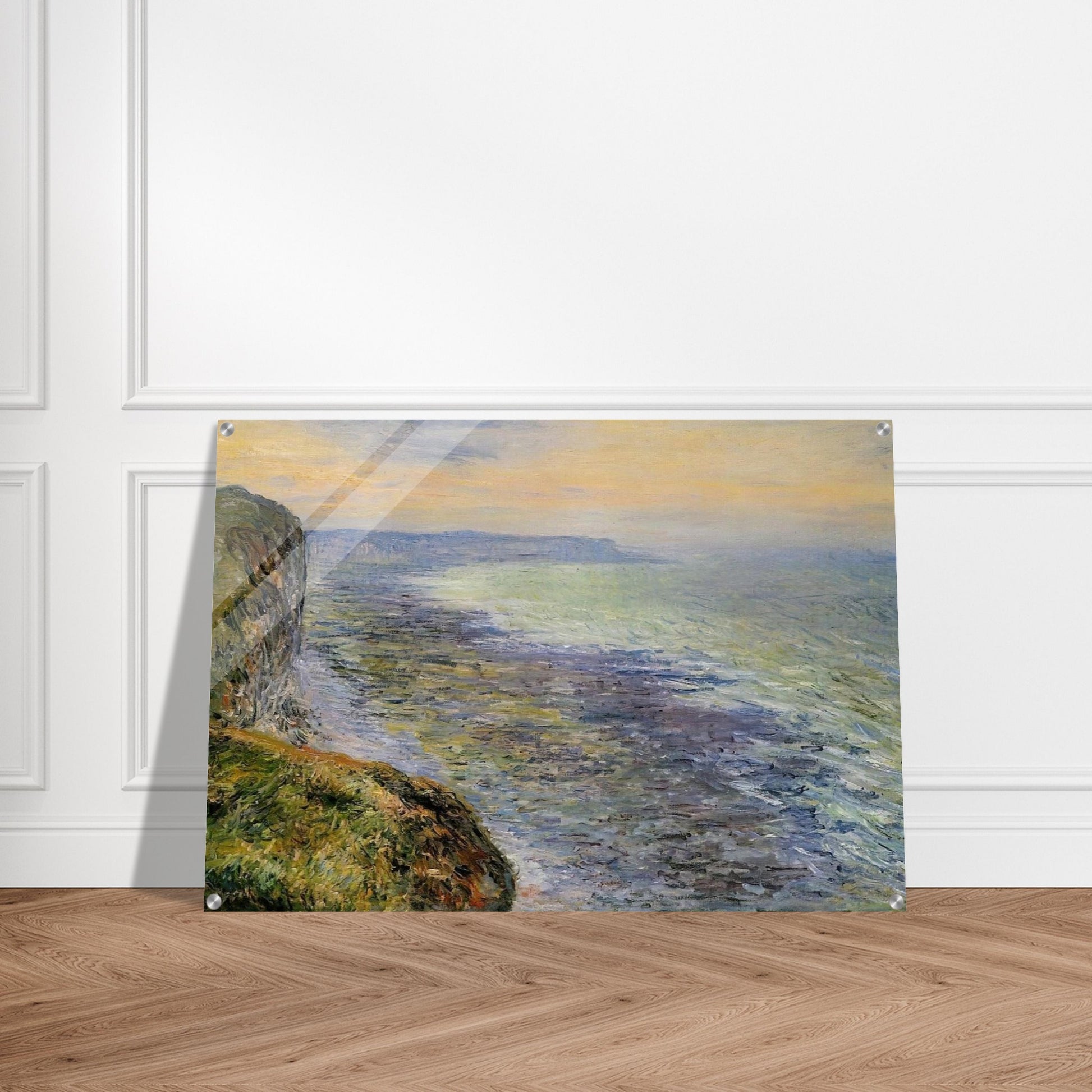 Seascape near Fecamp - claude monet Acrylic Print - 70x100 cm / 28x40″ inches