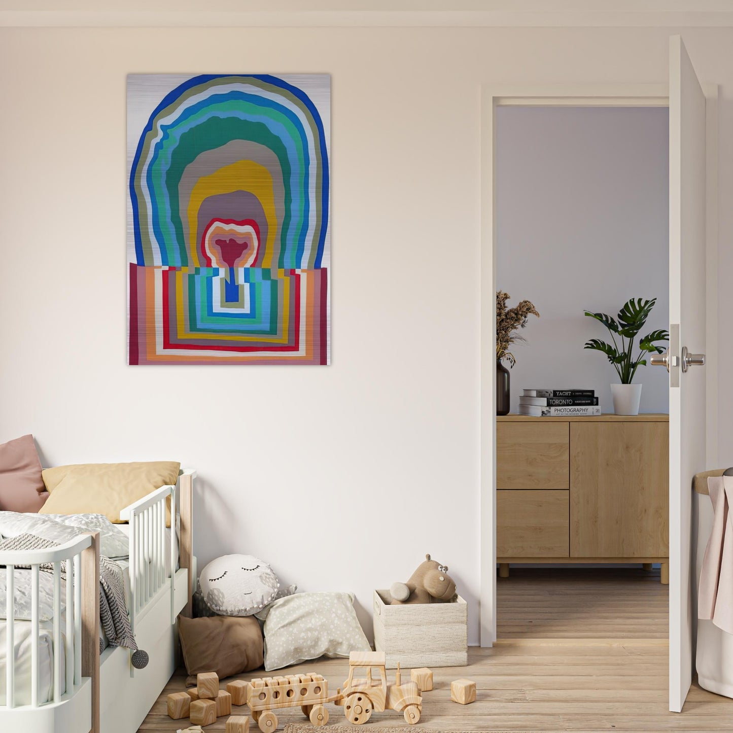 Doppelform - 1971 - Dieter Roth Brushed Aluminum Print - 70x100 cm / 28x40 inches | Dieter Roth Aluminum Print | Dieter Roth Prints