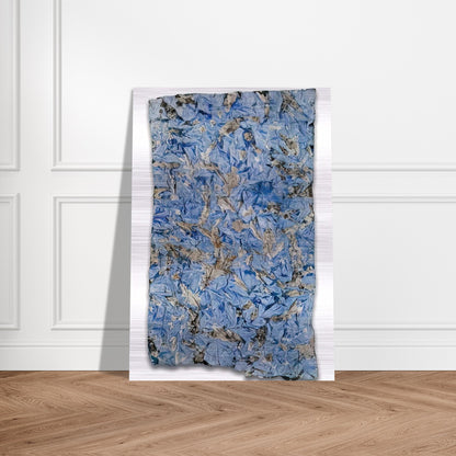Untitled - 1982 - Simon Hantai Brushed Aluminum Print - 70x100 cm / 28x40 inches | Simon Hantai Aluminum Print | Simon Hantai Prints