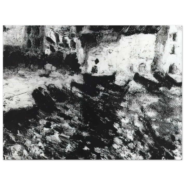 Salvador Dali - PORT DOGUE CADAQUES  75x100 cm / 30x40inches Fine Art Poster