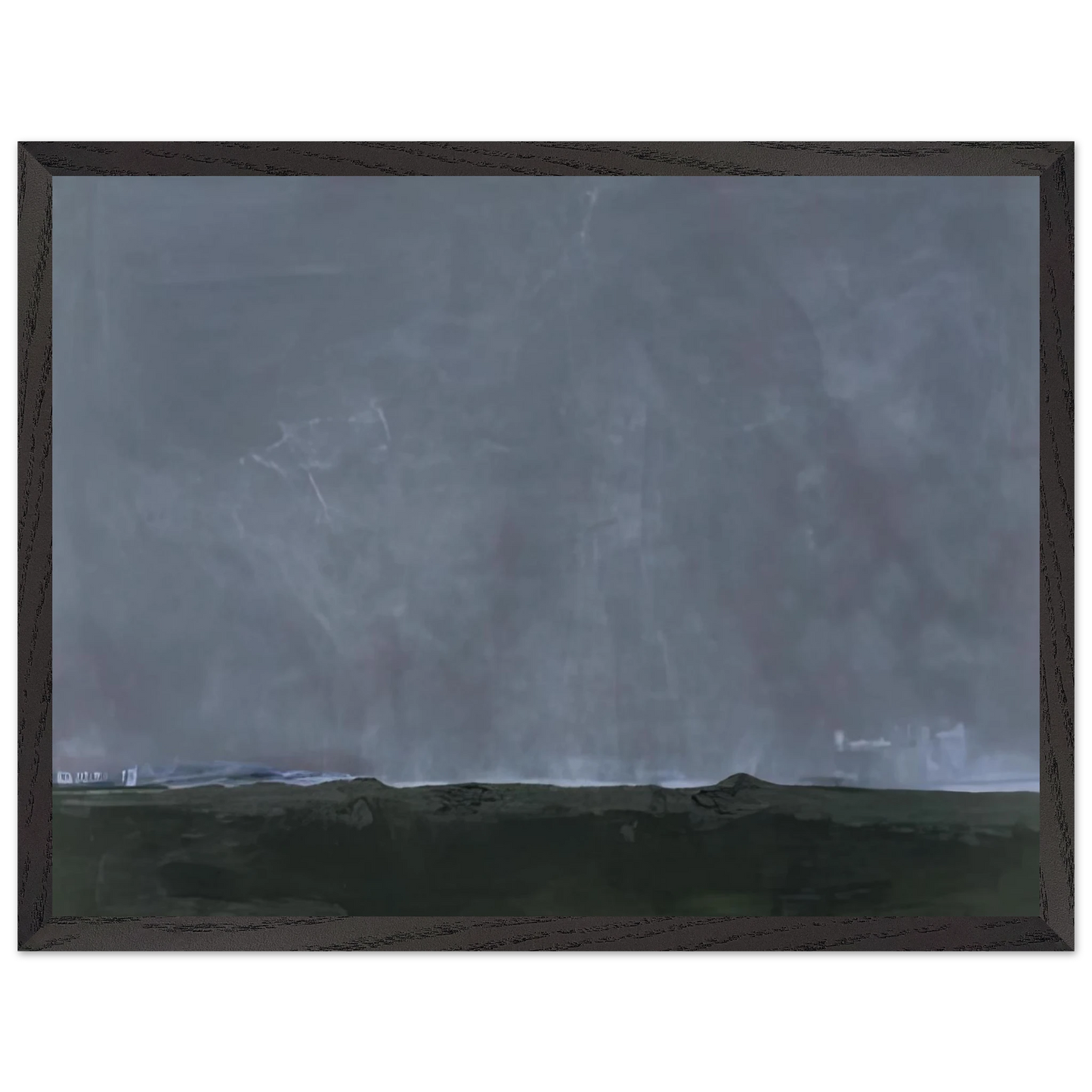 Helen Frankenthaler - Driving East, 2002- Wall Art - 30x40 cm / 12x16 inches - Premium Wooden Framed Poster With Fine Art Paper - Wood frame