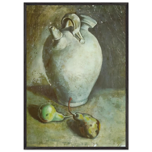 JUG 1923 - Salvador Dali Framed Art Print – Black Wooden Frame - Default Title - -Framed Art Print