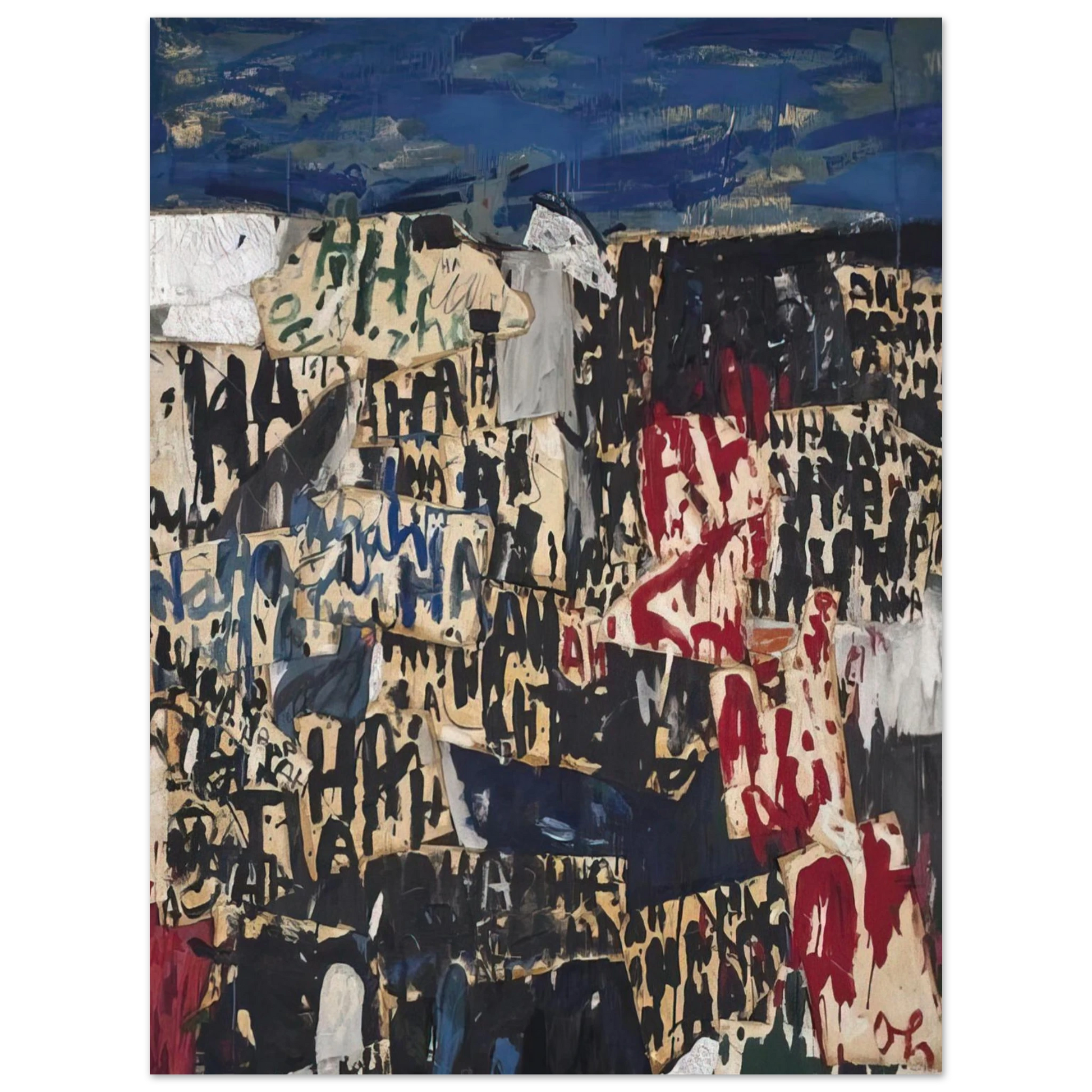 Allan Kaprow - Allan Kaprow on the Legacy of Jackson Pollock Fine Art Poster - Default Title