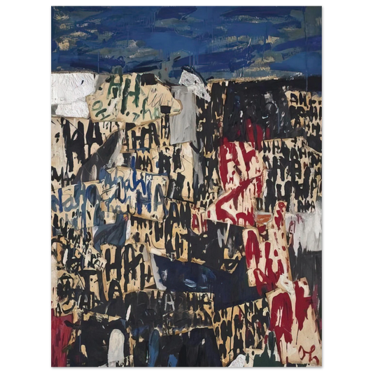 Allan Kaprow - Allan Kaprow on the Legacy of Jackson Pollock Fine Art Poster - Default Title
